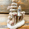 Gingerbread JOY Figurine available at Quilted Cabin Home Decor.