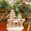 Gingerbread JOY Figurine available at Quilted Cabin Home Decor.