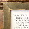 Drunk or Stupid Sign available at Quilted Cabin Home Decor.