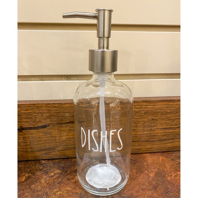 Soap Pumps - Dishes & Hands available at Quilted Cabin Home Decor.