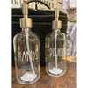 Soap Pumps - Dishes & Hands available at Quilted Cabin Home Decor.