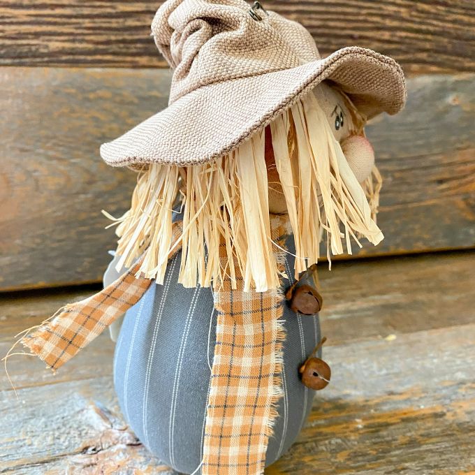 Stuffed Scarecrows - Seth, Samie and Silas available at Quilted Cabin Home Decor.