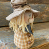 Stuffed Scarecrows - Seth, Samie and Silas available at Quilted Cabin Home Decor.