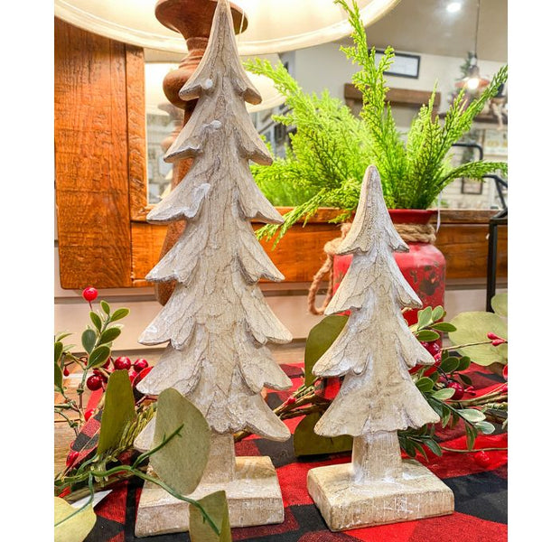 Tan Christmas Tree - Two Sizes available at Quilted Cabin Home Decor.