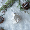 Snow Covered Church Ornament available at Quilted Cabin Home Decor.