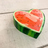 Watermelon Wood Cutout - Two Styles available at Quilted Cabin Home Decor.