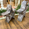 Vintage Star Standers - Two Sizes available at Quilted Cabin Home Decor.