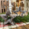 Vintage Star Standers - Two Sizes available at Quilted Cabin Home Decor.