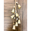 Vintage Gold Seven Bell Hanger available at Quilted Cabin Home Decor.