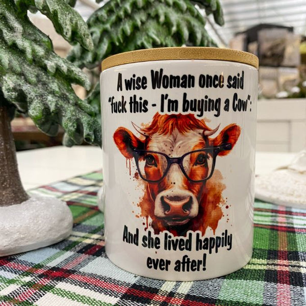 Wise Woman Candle at Quilted Candle Home Decor.