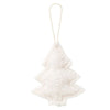 White Sherpa Tree Ornament available at Quilted Cabin home Decor.