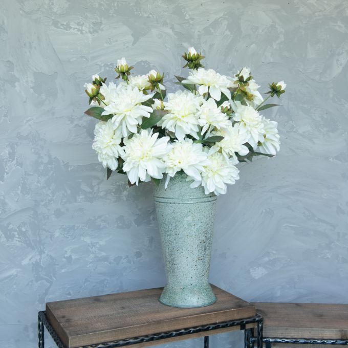 Cream Dahlia available at Quilted Cabin Home Decor.