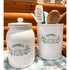 Grandma's Kitchen Utensil Holder available at Quilted Cabin Home Decor.