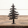 Black Metal Pine Trees - Three Sizes available at Quilted Cabin Home Decor.