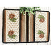Braided Placemats available at Quilted Cabin Home Decor.