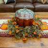 Pumpkin Shaped Candles - Three Scents available at Quilted Cabin Home Decor.