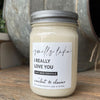 Funny Soy Jar Candles - Nine Styles available at Quilted Cabin Home Decor.