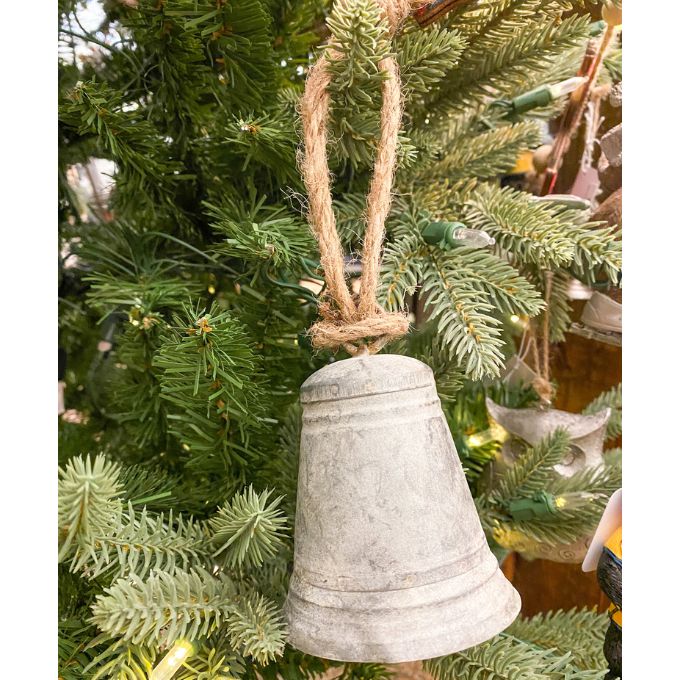 Aged Metal Bell available at Quilted Cabin Home Decor.