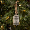 Cylinder Bell Ornaments - Two Sizes available at Quilted Cabin Home Decor.