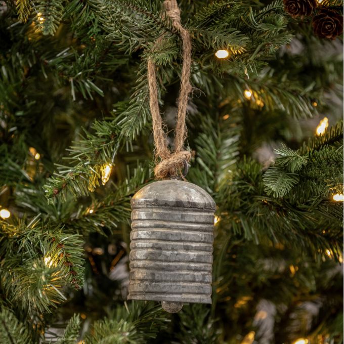 Cylinder Bell Ornaments - Two Sizes available at Quilted Cabin Home Decor.