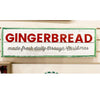 Wooden Gingerbread Sign available at Quilted Cabin Home Decor.