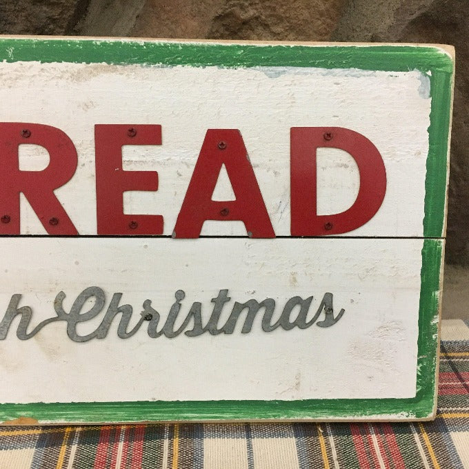 Wooden Gingerbread Sign available at Quilted Cabin Home Decor