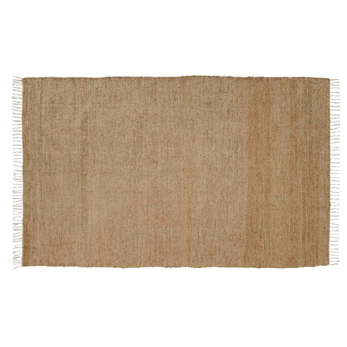 The Burlap Natural Chindi and Rag Rugs at quilted Cabin Home Decor