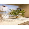 Sister Shelf Sitting Signs - Three Sayings available at Quilted Cabin Home Decor in Airdrie Alberta.