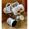  Metal Mug Rack - Two Colours available at Quilted Cabin Home Decor