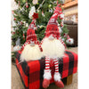 LED Christmas Timer Gnomes - Two Sizes and Colours available at Quilted Cabin Home Decor.