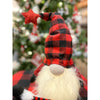 Buffalo Check LED Gnomes - Two Colours available at quilted Cabin Home Decor.