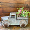 Vintage Galvanized Truck available at Quilted Cabin Home Decor.