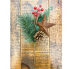 Brush Pine Spray with Rusty Star available at Quilted Cabin Home Decor.