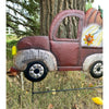 Fall Pumpkin Truck Garden Stake available at Quilted Cabin Home Decor.