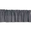 Farmhouse Plaid Valances - Three Colours available at Quilted Cabin Home Decor.