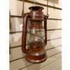 LED Burgundy Railway Lantern available at Quilted Cabin Home Decor.