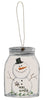 Happy Snowman Mason Jar Ornaments - Three Styles available at Quilted Cabin Home Decor.