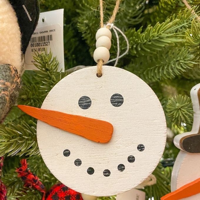 Snowman Ornaments - Three Styles available at Quilted Cabin Home Decor.