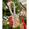 Let Heaven and Nature Sing Cardinal Ornament available at Quilted Cabin Home Decor.