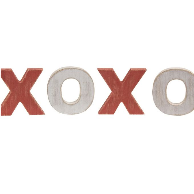 XOXO Standing Letters available at Quilted Cabin Home Decor