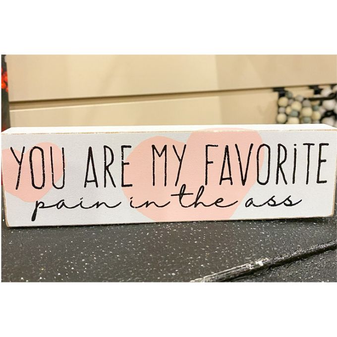 I'm Yours Block Sign Set available at Quilted Cabin Home Decor