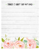 Flower Statement Magnetic Note Pads available at Quilted Cabin Home Decor.