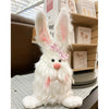 Furry LED Easter Bunny - Two Styles available at Quilted Cabin Home Decor.