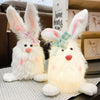 Furry LED Easter Bunny - Two Styles available at Quilted Cabin Home Decor.