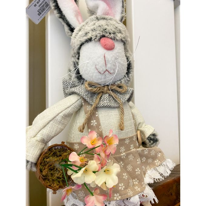 Country Carrots Bunny available at Quilted Cabin Home Decor.