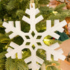 Snowflake Ornament with Beaded Hanger available at Quilted Cabin Home Decor.