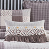 The Florette Ruffled pillow from the FLorette Luxury Bedding Collection