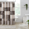 Florette Patchwork Shower Curtain at quilted Cabin Home decor.