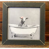 Animal Bath Pictures - Four styles and Frames available at Quilted Cabin Home Decor