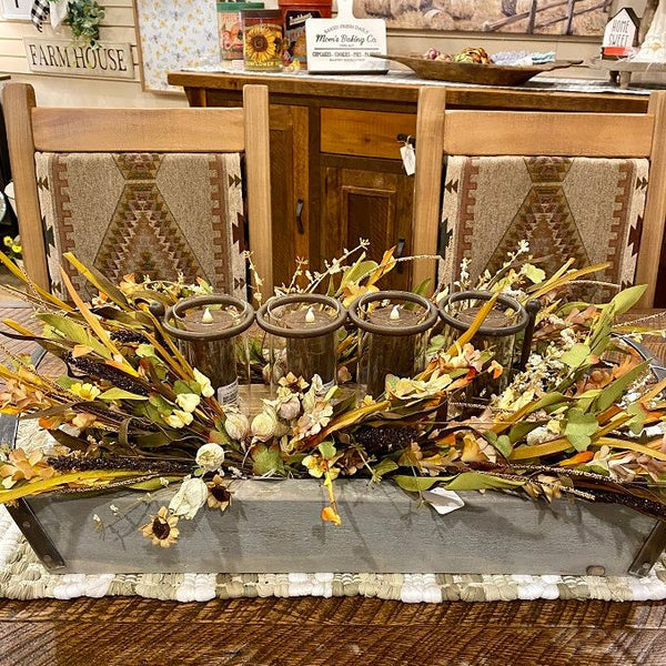 Vintage Daisy Floral Spray available at Quilted Cabin Home Decor.